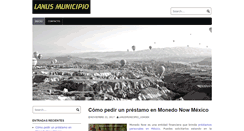 Desktop Screenshot of lanusmunicipio.com.ar